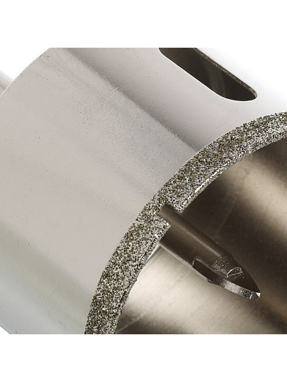 Коронка алмазная, по керамограниту и керамике, Rennbohr, Alpha, диаметр 60 мм, с центрирующим сверлом, 676260