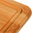 Доска разделочная бамбук, 33х22х1.5 см, бежевая, прямоугольная, Daniks, CB35433B - фото 6