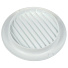 Решетка вентиляционная ABS пластик, установочный диаметр 150 мм, с сеткой, круглая, с фланцем d150, белая, Event, РК150с - фото 2