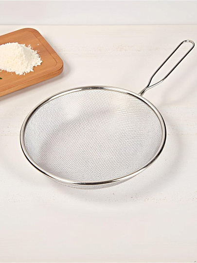 Сито нержавеющая сталь, 14 см, сталь, Y4-6180