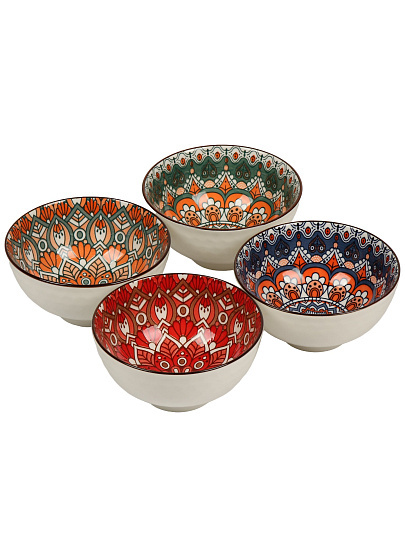 Набор салатников 4 шт, 11х5.5 см, 250 мл, Восток-1, B010446