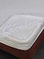 Наматрасник 140х200 см, 25 см, 50% хлопок, 50 % полиэстер, водонепроницаемый, на резинке, Silvano - фото 11