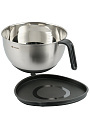 Миска нержавеющая сталь, круглая, 24х14 см, 5 л, с крышкой, Daniks, WT-B2786A- D24 - фото 4