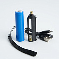 Фонарь ручной, встроенный аккумулятор, Feron, TH2401, зарядка от USB, алюминий, режим SOS, USB ZOOM, 41683 - фото 2