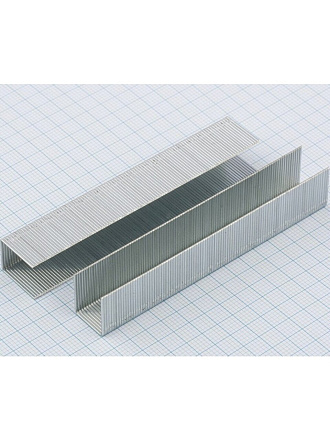 Скоба для мебельного степлера, 14 мм, 1000 шт, усиленный, тип 53, Gross, 41714