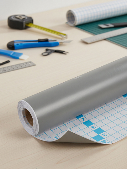 Пленка самоклеящаяся Jadeco, 0.45х8 м, однотонная, 0.08 мм, S015