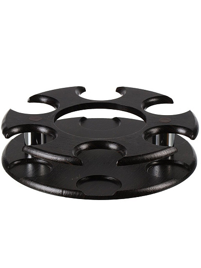 Набор для спиртного 7 предметов, стекло, графин 500 мл, 6 стопок 50 мл, с баром, Glasstar, Радуга, B_O_RN_01_22