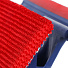Швабра-окномойка плоская, микрофибра, 57-86 см, красная, телескопическая ручка, A260020 - фото 6
