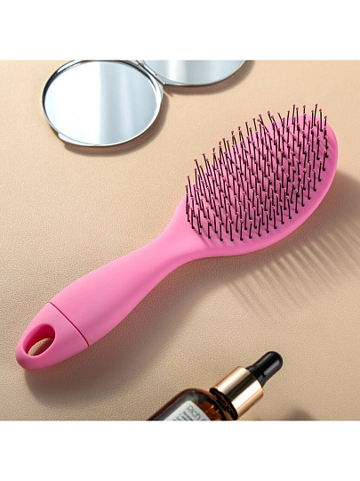 Расческа для волос, изогнутая для мокрых, 80х270х45 мм, Studio style, Релакс, 45775-4335