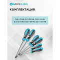 Набор отверток 6 предметов, Bartex, трехкомпонентная ручка, CrV, antislip, AI-3004002 - фото 11