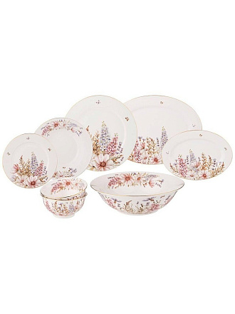 Сервиз столовый фарфор, 23 предмета, на 6 персон, Lefard, Дворцовый парк, 760-712