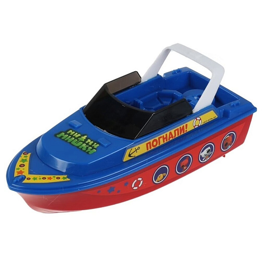 Катер игрушечный Технодрайв, Лабиринт Ми-ми-Мишки, 24.5х18.5х9 см, пластик, 2001B073-R2