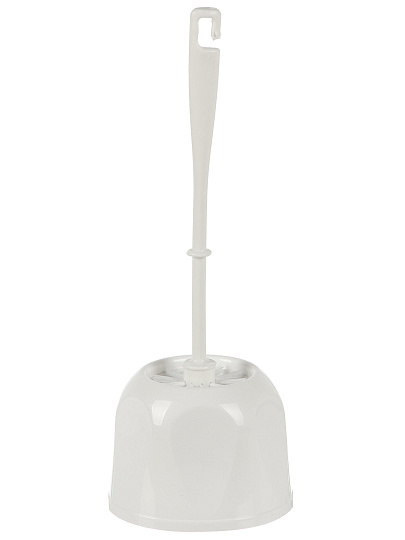Ерш для туалета Мультипласт, Стандарт, напольный, пластик, белый, MPG961031/962274