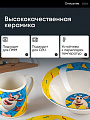 Набор детской посуды керамика, 3 шт, Буба, кружка 240 мл, салатник 18 см, тарелка 19 см, подар упак, BBS3-1 - фото 3