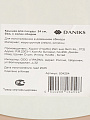 Крышка для посуды стекло, 24 см, Daniks, беж, с силик ободом - фото 5