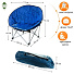 Кресло складное 82х85х72 см, Гриб, синее, полиэстер 600D, с сумкой-чехлом, 100 кг, Green Days - фото 11