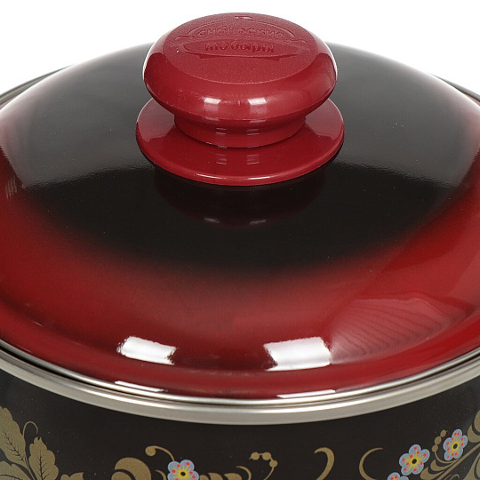 Кастрюля эмалированная СтальЭмаль Рябинушка 7MC161P, 2 л