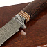 Шампур лезвие плоское, 6 шт, нержавеющая сталь, рукоятка дерево, рюмка 4 шт, нож, деревянный ящик, 2К-304 - фото 7