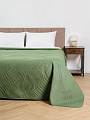 Покрывало евро, 220х240 см, 100% полиэстер, стеганое, Silvano, Модерн, тем-зел - фото 4