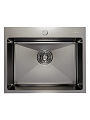 Мойка кухонная врезная, Mixline, Pro, нержавеющая сталь, 530х430х220 мм, 3 мм, выпуск 3 1/2, с сифоном, сатин - фото 5