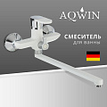 Смеситель для ванны, Aqwin, с картриджем, белый, A22223-7
