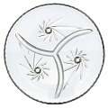 Менажница стекло, 22х5 см, 3 секции, подарочная упаковка, Kaveh, Sunstar, PD1191GCL - фото 4