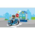 Конструктор Lego, Duplo, Полицейский мотоцикл, 1-3 лет, 8 деталей, 10900 - фото 2