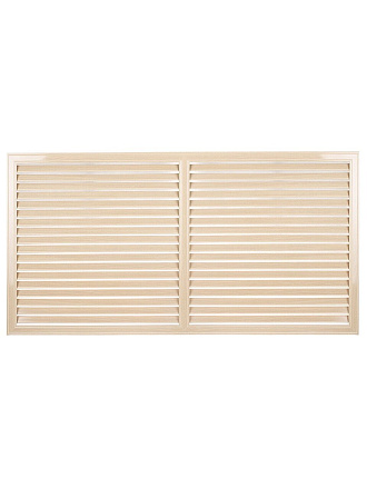 Экран для радиатора, ПВХ, 1200х600 мм, дуб, Viento