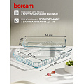 Форма для запекания стекло, 2 шт, 34х22, 40х27 см, прямоугольная, Borcam, 159075 - фото 8