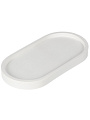 Подсвечник-поднос &amp;quot;Овал&amp;quot; 17.5х9.0х1.5 см, белый, гипс,501568 - фото 4