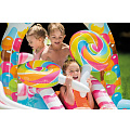 Игровой центр-бассейн Intex, 295х130х191 см, Сладости, 57149NP, 206 л, горка, распылитель, 6 мячиков, 2 конфеты, от 3 лет - фото 3