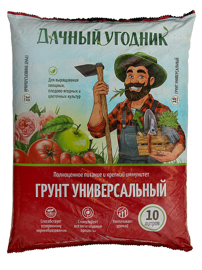Грунт Дачный угодник, универсальный, 10 л, Peter Peat