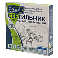 Светильник светодиодный, General Lighting Systems, GSMCL-017-24 Fenix, 24 Вт, 6500 К, 1560 Лм, IP20, 32.5х30х6 см, холодный белый свет - фото 4