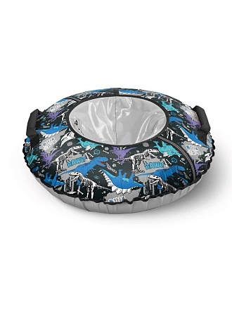 Санки-ватрушка Nika, Археологический, 85 см, 90 кг, с буксировочным тросом, с ручками, ТБ2К-85/Д