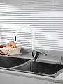 Смеситель для кухни, Frud, гибкий излив, с картриджем, R41055-4 - фото 4