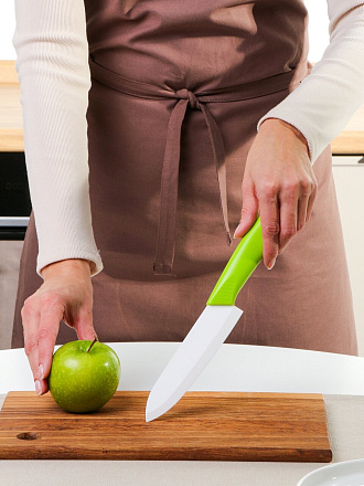 Нож кухонный Daniks, Ceramic, универсальный, керамика, 15 см, рукоятка пластик, Y4-9584