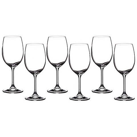 Набор бокалов для вина из 6 шт. "klara/sylvia" 350 мл высота 20 см, 669-070