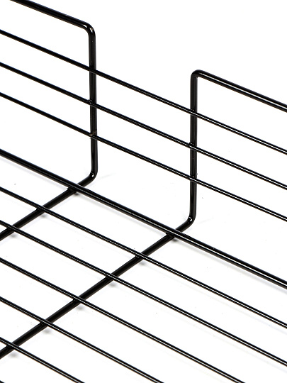 Решетка барбекю 400х300х70 мм, Гурман, хром, нержавеющая сталь, антипригарное покрытие, рукоятка дерево, складная, 11100107-1(40-30)