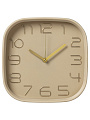 Часы настенные, кварцевые, 25х25 см, корпус бежевые, квадратные, Рубин, Классика, 2500-003 - фото 2