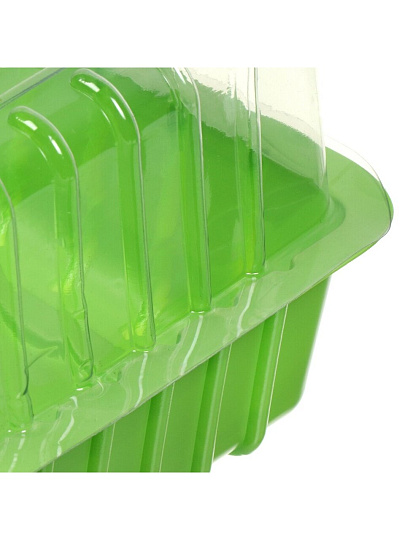 Парник-мини пластик, под 2 вставки (дно+крышка)