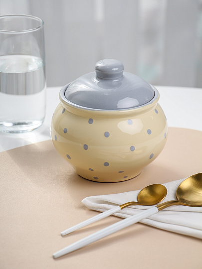 Горшок для запекания керамика, 0.5 л, Псковский Гончар, Безмятежность, НХП-ПС-050, ПГ070-00092263