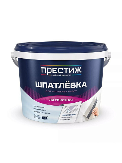 Шпатлевка Престиж, латексная, 5 кг
