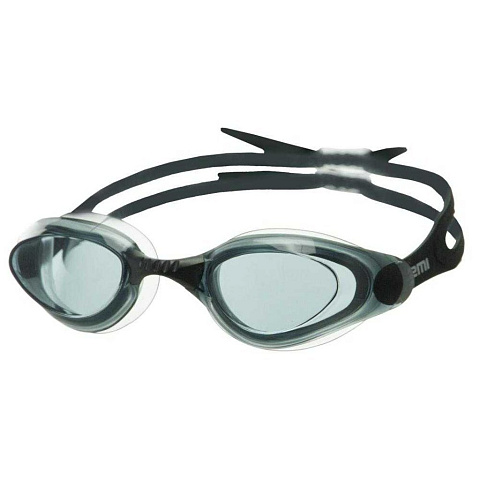 Очки для плавания Atemi, силикон (чёрн), B403, 00000042657
