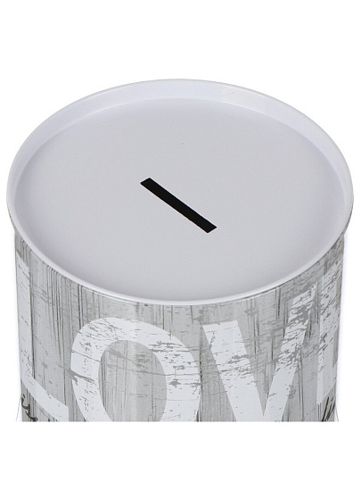 Копилка Love, 12х16 см, металл, A240055