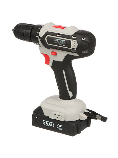 Дрель-шуруповерт аккумуляторный, Булат, ЕАС 21 ДШ, 21 В, быстрозажим патрон, кейс, 250121421