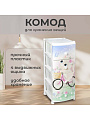 Комод детский 4 ящика, Kitty, 39х47х95 см, Violet, 352143 - фото 2
