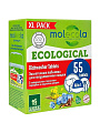 Таблетки для посудомоечной машины Molecola, 55 шт