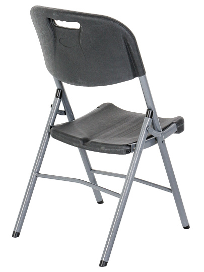 Стул садовый Марьяна, 52х46х84 см, металл, пластик, черный, C010216