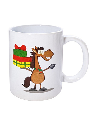 Кружка керамика, 350 мл, Поздравляю с Новым Годом!, МФК, MFK20578AA