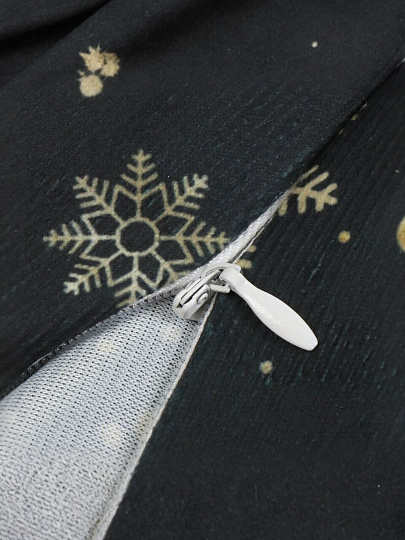 Наволочка декоративная Новый год, 100% полиэстер, 45 х 45 см, в ассортименте, T2022-038